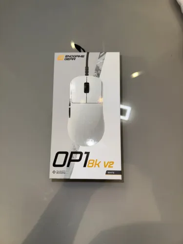 Mouse Gamer Endgame Gear OP1 8k V2 Branco (Na Caixa / Impecável)
