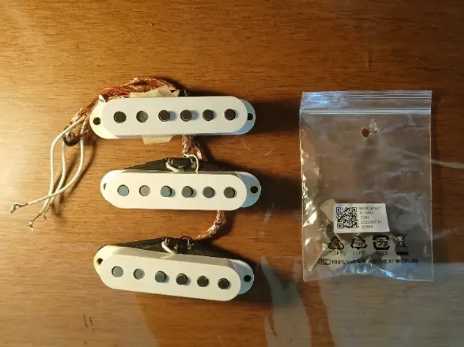 Captadores para guitarra fender americano