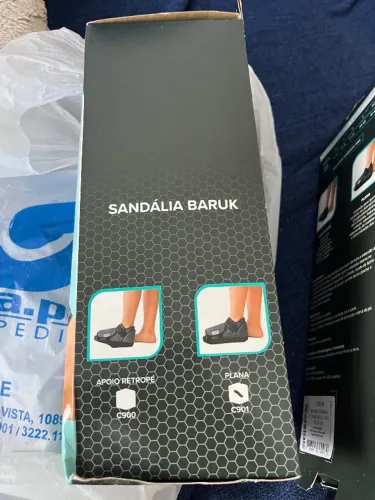 Sandália Baruk em perfeito estado