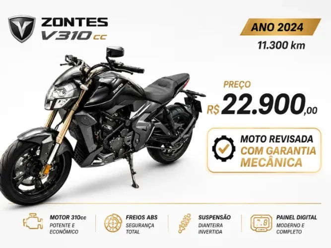 Zontes V310cc - Documentação Grátis