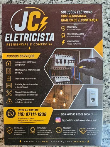 Eletricista em Americana-SP