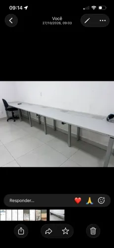 Estação Corporativa 5 lugares | Mesas