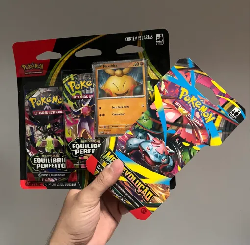 Kit Presente Pokémon TCG Lacrado Original Copag