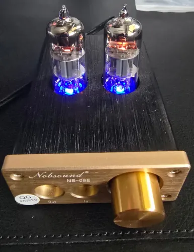 Amplificador Valvulado para Fones Nobsound NS-08E