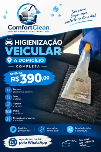 Higienização de veículos