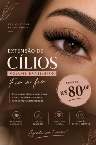 Cílios Oferta Novo Espaço 
