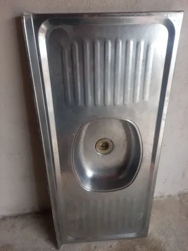Vendo pia de inox  1,20m x 55cm