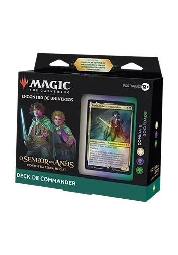 Magic The Gathering - Deck de Commander - LOTR - Comida e Sociedade (Food and Fellowship)