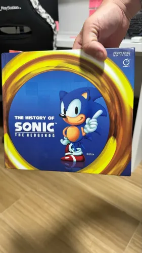 Livro A História do SONIC THE HEDGEHOG - Sega