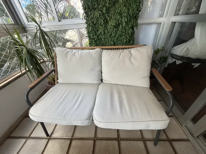 Conjunto jardim/ varanda /sofa / poltrona 