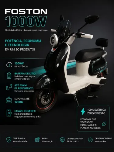 Moto elétrica foston