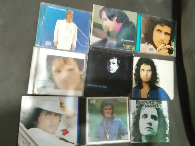 Cds de músicas Roberto Carlos 9 cds