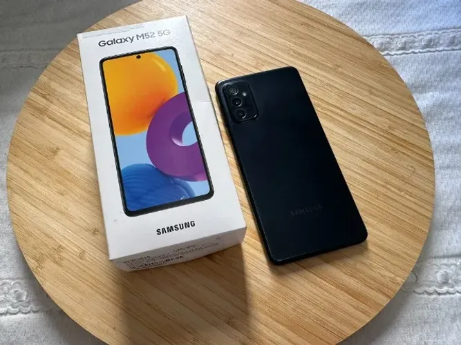 Samsung Galaxy M52 5g | 6Gb Ram | 128Gb | Tela 120HZ | 12x Sem Juros!
