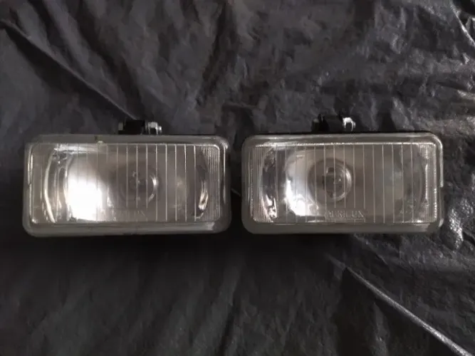 Par Farol Auxiliar Milha Neblina Retangular Universal (Usado)