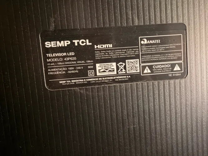 Tv TCL