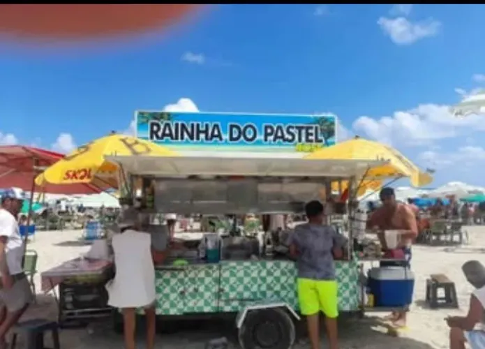 Carrinho ponto comercial praia grande 