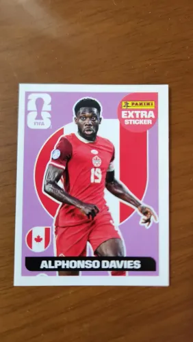 Figurinha Copa Extra Sticher - Alphonso Davis