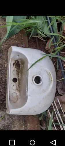 Pia banheiro lavatório barato