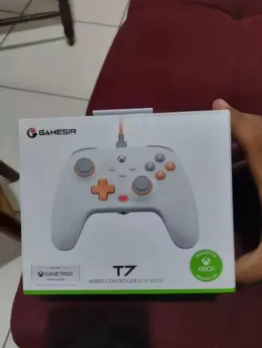  Controle Gamer GameSir T7 com Fio com Hall Effect 