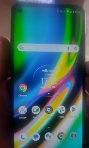 Vendo esse moto g9 plus 220