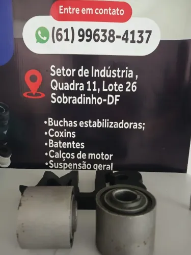 BUCHAS DO AMORTECEDOR DIANTEIRO TOYOTA