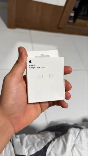 Carregador Tipo-C + Cabo para iPhone ?