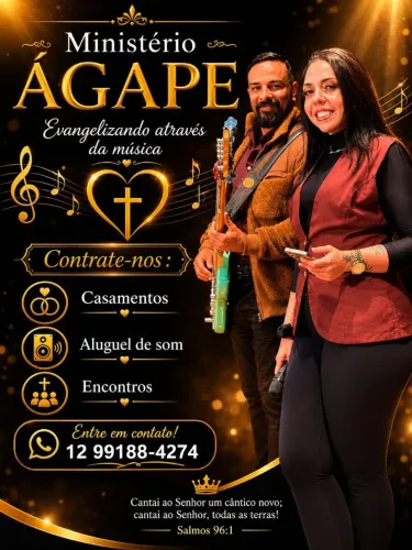 Ministério Agape Cerimônias para Casamento.