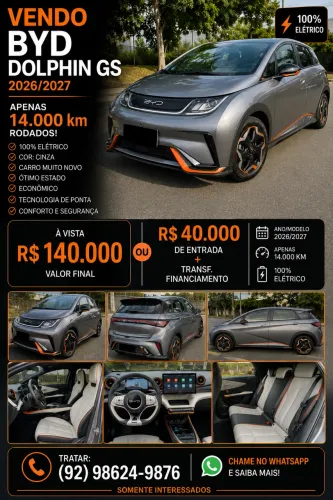 BYD Dolphin EV (Elétrico) 2027