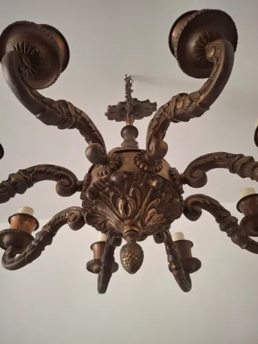 Lustre de bronze