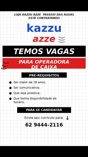 ? ATENÇÃO ? VAGA ABERTA