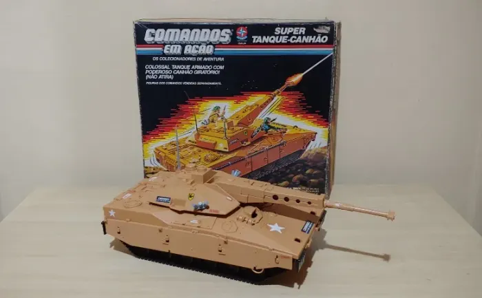Super Tanque-canhão Comandos Em Ação Estrela