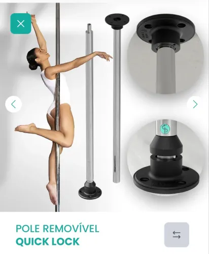 Barra de pole dance