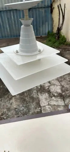 Luminária em acrílico