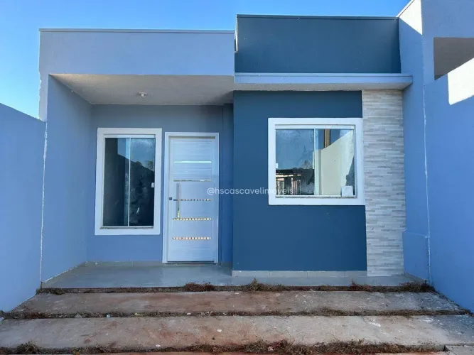 Casa 02 Quartos - Com 53,0 mts² - Churrasqueira e Sobra Terreno - Loteamento Ecopark