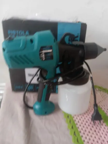 Pistola elétrica de pintura nova só 200 pra buscar hoje