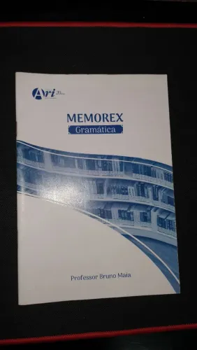 Livro Memorex de gramática para vestibular tradicional como a UECE
