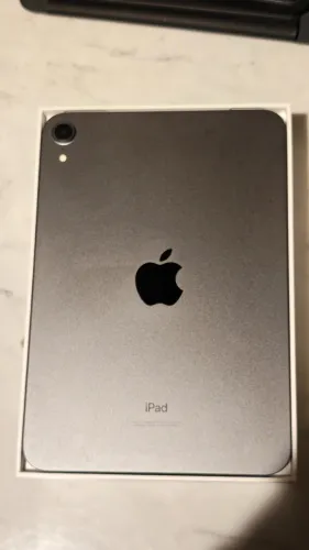 iPad Mini 6 256GB Wi-Fi Space Gray Completo c/ Caixa e Acessórios.
