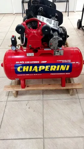 Compressor de ar Chiaperini 110L 140Libras - Novo/Loja