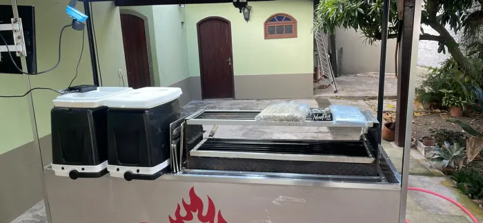 Carrocinha de Churrasco - profissional 