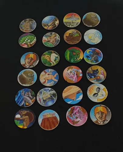Lote tazos buzzy caps