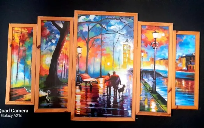 Quadro parede 1,30cm largura