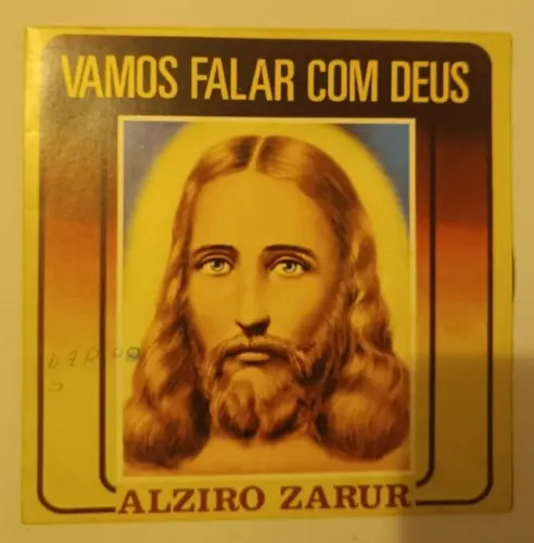 Disco De Vinil Compacto Antigo Alziro Zarur - Vamos Falar Com Deus