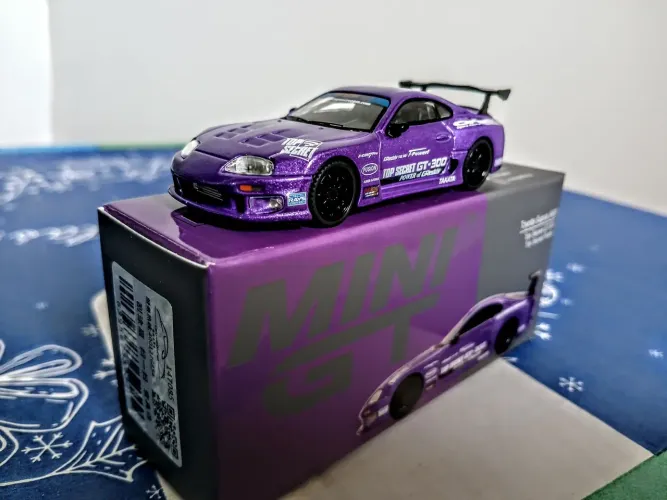 Mini GT Supra TopSecret GT300 1/64