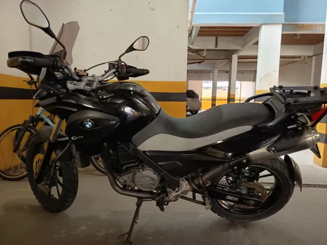 BMW G650 GS Preta 2015