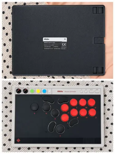 Controle Arcade Hitbox 8BitDo. 