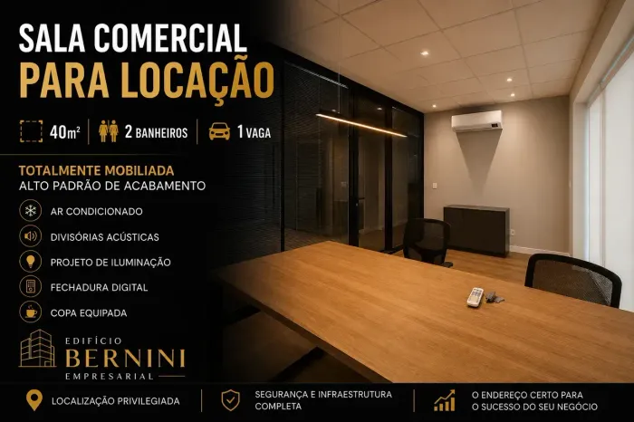 Sala Comercial para locação 40 m² Mobiliada - Mooca - São Paulo - SP
