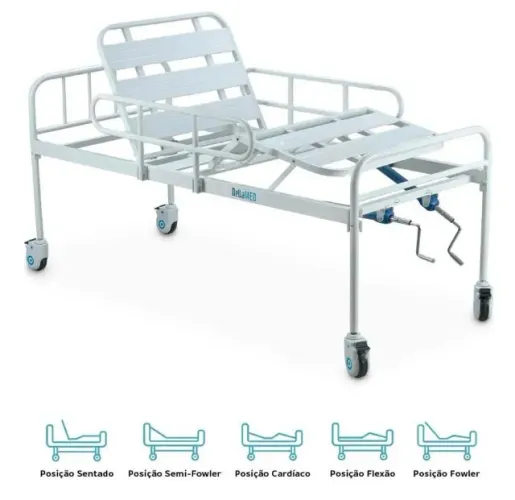 Cama Hospitalar 2 Mvimentos DX2 Dellamed