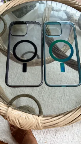 Capa iphone 16 pro max com mega safe