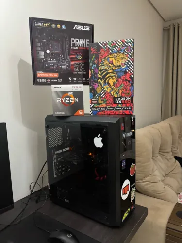 PC GAMER / RX 550 4 gb / Ryzen 5 3400g / 16gb ram 3200mhz / SSD