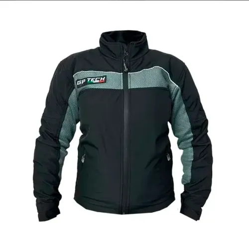 7790 - JAQUETA GP TECH WIND PRETA-CINZA GG-XL